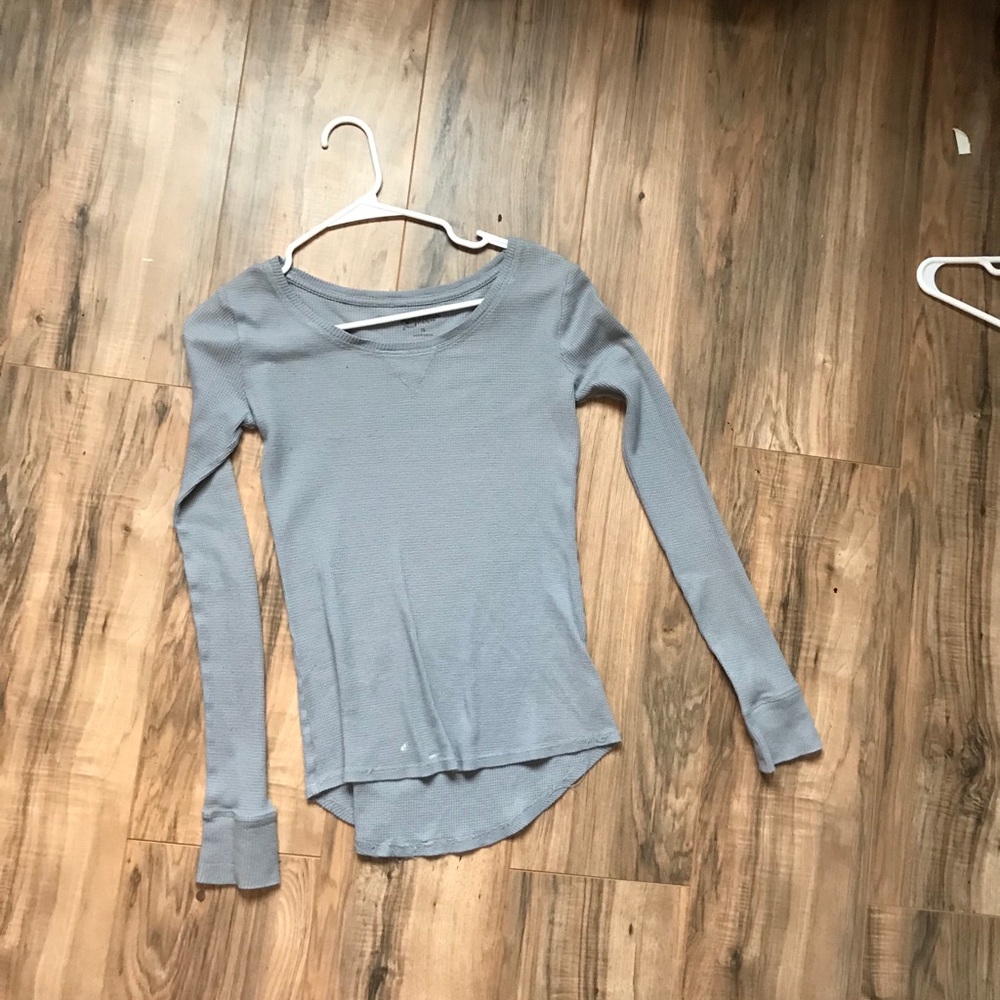 Gray shirt